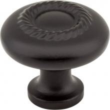 Jeffrey Alexander Z117-MB - 1-1/4'' Diameter Matte Black Lenoir Cabinet Knob