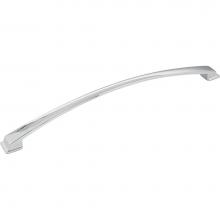 Jeffrey Alexander 944-305PC - 305 mm Center-to-Center Polished Chrome Arched Roman Cabinet Pull