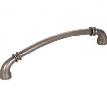 Jeffrey Alexander 445-160BNBDL - 160 mm Center-to-Center Brushed Pewter Marie Cabinet Pull