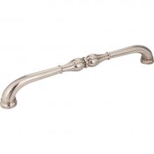Jeffrey Alexander 918-12SN - 12'' Center-to-Center Satin Nickel Beaded Prestige Appliance Handle