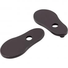 Jeffrey Alexander PE05-DBAC - Brushed Oil Rubbed Bronze Pull Escutcheons