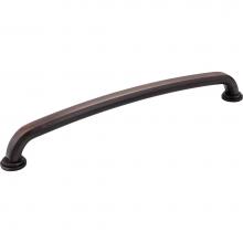 Jeffrey Alexander 527-12DBAC - 12'' Center-to-Center Brushed Oil Rubbed Bronze Bremen 1 Appliance Handle