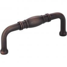 Jeffrey Alexander Z290-3-DBAC - 3'' Center-to-Center Brushed Oil Rubbed Bronze Durham Cabinet Pull