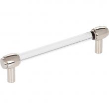 Jeffrey Alexander 775-128NI - 128 mm Center-to-Center Polished Nickel Carmen Cabinet Bar Pull