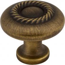 Jeffrey Alexander Z117-ABSB - 1-1/4'' Diameter Antique Brushed Satin Brass Lenoir Cabinet Knob
