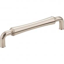 Jeffrey Alexander 537-128SN - 128 mm Center-to-Center Satin Nickel Barrel Bremen 2 Cabinet Pull