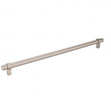 Jeffrey Alexander 5673SN - 673 mm Center-to-Center Satin Nickel Key Grande Cabinet Bar Pull