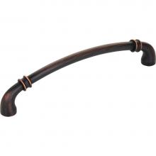 Jeffrey Alexander 445-160DBAC - 160 mm Center-to-Center Brushed Oil Rubbed Bronze Marie Cabinet Pull