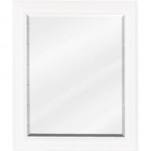 Jeffrey Alexander MIR2DOU-20-WH - 20'' W x 1'' D x 24'' H White Douglas mirror
