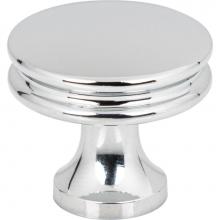 Jeffrey Alexander 445PC - 1-1/4'' Diameter Polished Chrome Marie Cabinet Knob