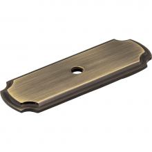 Jeffrey Alexander B812-AB - 2-13/16'' Brushed Antique Brass Knob Backplate