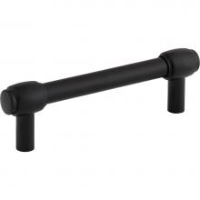 Jeffrey Alexander 885-96MB - 96 mm Center-to-Center Matte Black Hayworth Cabinet Bar Pull