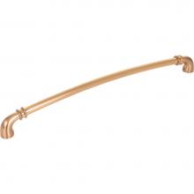 Jeffrey Alexander 445-305SBZ - 305 mm Center-to-Center Satin Bronze Marie Cabinet Pull