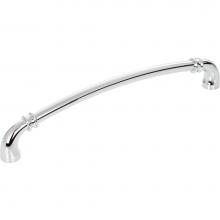 Jeffrey Alexander 445-192PC - 192 mm Center-to-Center Polished Chrome Marie Cabinet Pull
