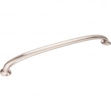 Jeffrey Alexander 650-12SN - 12'' Center-to-Center Satin Nickel Hudson Appliance Handle