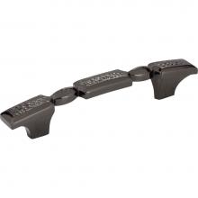 Jeffrey Alexander 457-96BN - 96 mm Center-to-Center Black Nickel Hammered Texture Solana Cabinet Pull