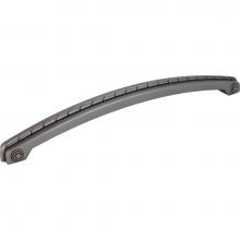 Jeffrey Alexander Z260-12DACM - 12'' Center-to-Center Gun Metal Rope Rhodes Appliance Handle