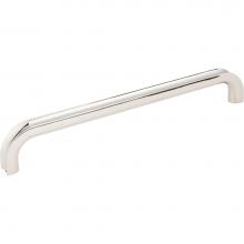 Jeffrey Alexander 667-12NI - 12'' Center-to-Center Polished Nickel Rae Appliance Handle