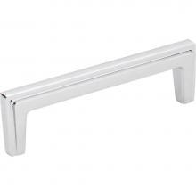 Jeffrey Alexander 259-96PC - 96 mm Center-to-Center Polished Chrome Lexa Cabinet Pull