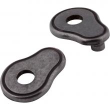 Jeffrey Alexander PE02-DMAC - Distressed Oil Rubbed Bronze Pull Escutcheons