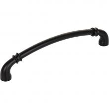 Jeffrey Alexander 445-160MB - 160 mm Center-to-Center Matte Black Marie Cabinet Pull