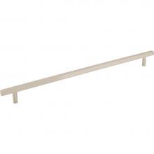 Jeffrey Alexander 845-305SN - 305 mm Center-to-Center Satin Nickel Square Dominique Cabinet Bar Pull