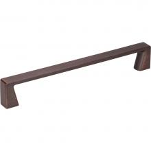 Jeffrey Alexander 177-160DBAC - 160 mm Center-to-Center Brushed Oil Rubbed Bronze Square Boswell Cabinet Pull