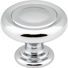 Jeffrey Alexander 117PC - 1-1/4'' Diameter Polished Chrome Bremen 1 Cabinet Knob
