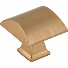 Jeffrey Alexander 944SBZ - 1-1/4'' Overall Length  Satin Bronze Roman Cabinet Knob