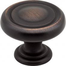 Jeffrey Alexander 117DBAC - 1-1/4'' Diameter Brushed Oil Rubbed Bronze Bremen 1 Cabinet Knob
