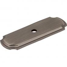 Jeffrey Alexander B812-BNBDL - 2-13/16'' Brushed Pewter Knob Backplate