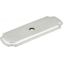 Jeffrey Alexander B812-BC - 2-13/16'' Brushed Chrome Knob Backplate
