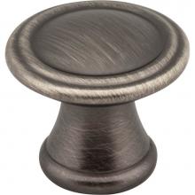 Jeffrey Alexander Z110-BNBDL - 1-3/16'' Diameter Brushed Pewter Chesapeake Cabinet Knob