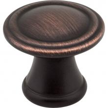 Jeffrey Alexander Z110-DBAC - 1-3/16'' Diameter Brushed Oil Rubbed Bronze Cordova Cabinet Knob