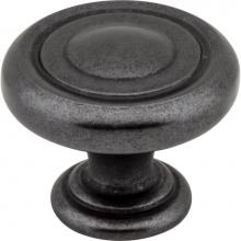 Jeffrey Alexander 117DACM - 1-1/4'' Diameter Gun Metal Bremen 1 Cabinet Knob
