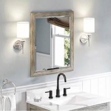 Jeffrey Alexander MIR2CAD-24-WG - 26 W x 1'' D x 28'' H Weathered Grey Cade mirror