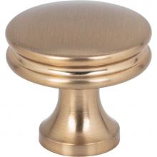 Jeffrey Alexander 445SBZ - 1-1/4'' Diameter Satin Bronze Marie Cabinet Knob