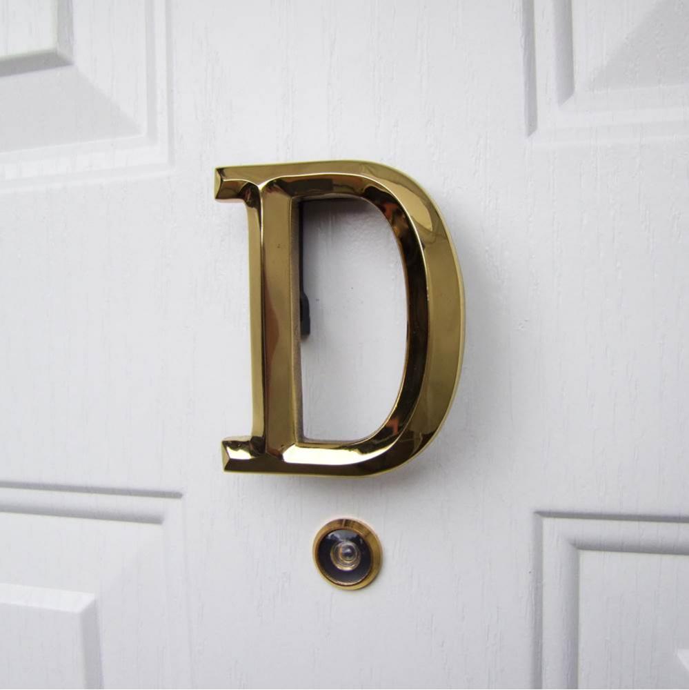 Letter D Door Knocker