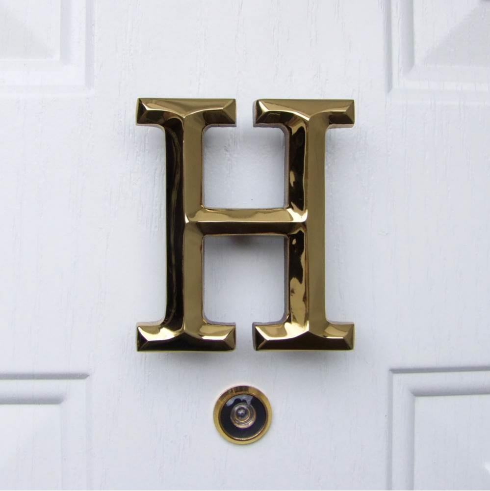 Letter H Door Knocker