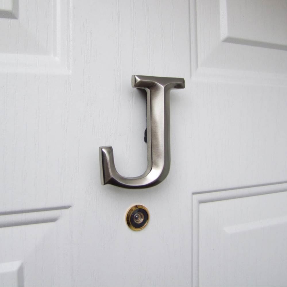 Letter J Door Knocker