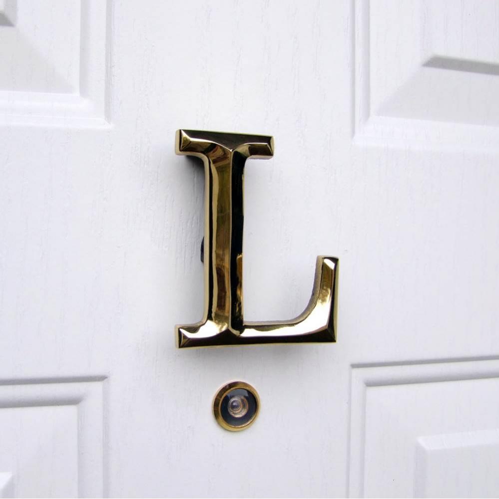 Letter L Door Knocker