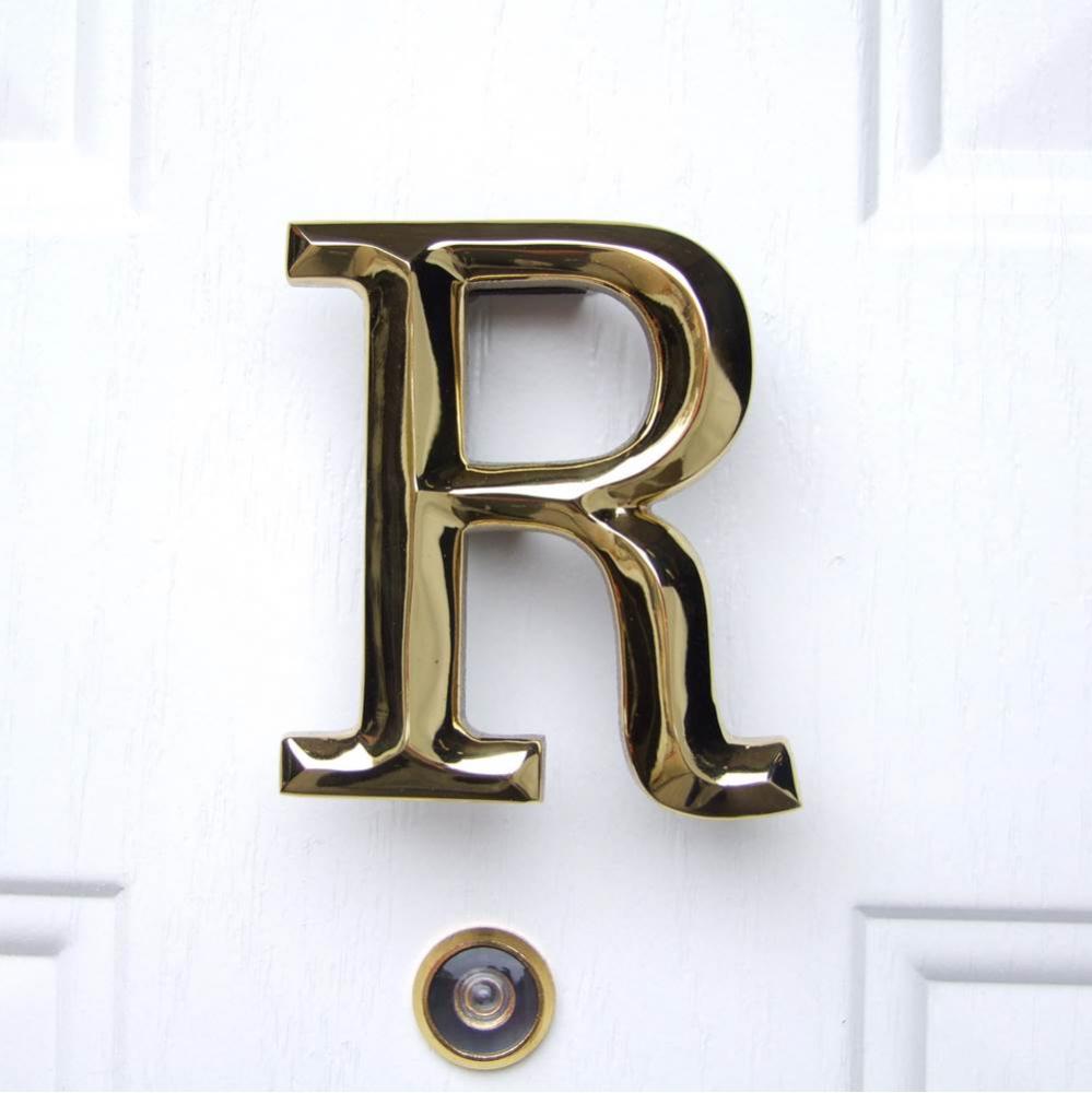 Letter R Door Knocker