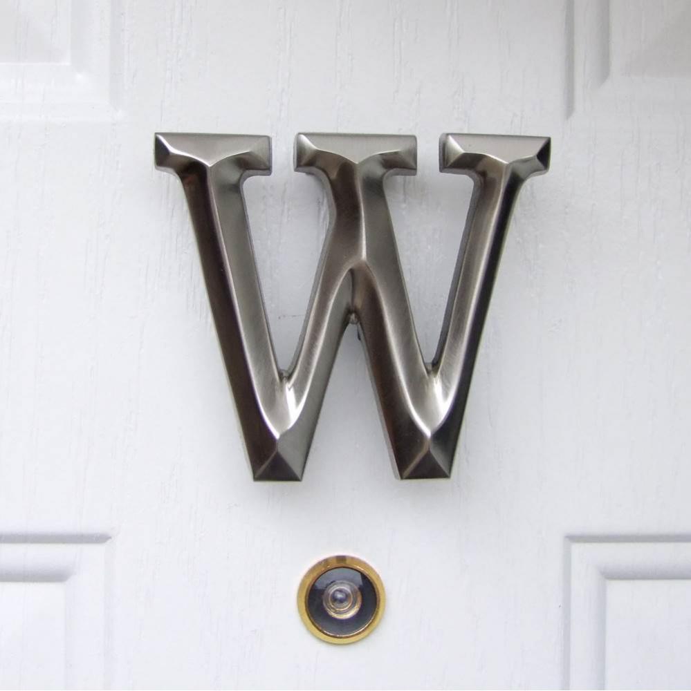 Letter W Door Knocker