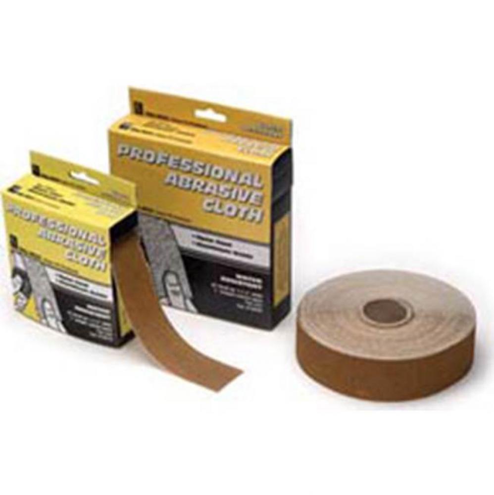 SANDCLOTH, 1-1/2''  X 25 YD. YELLOW, OPEN COAT