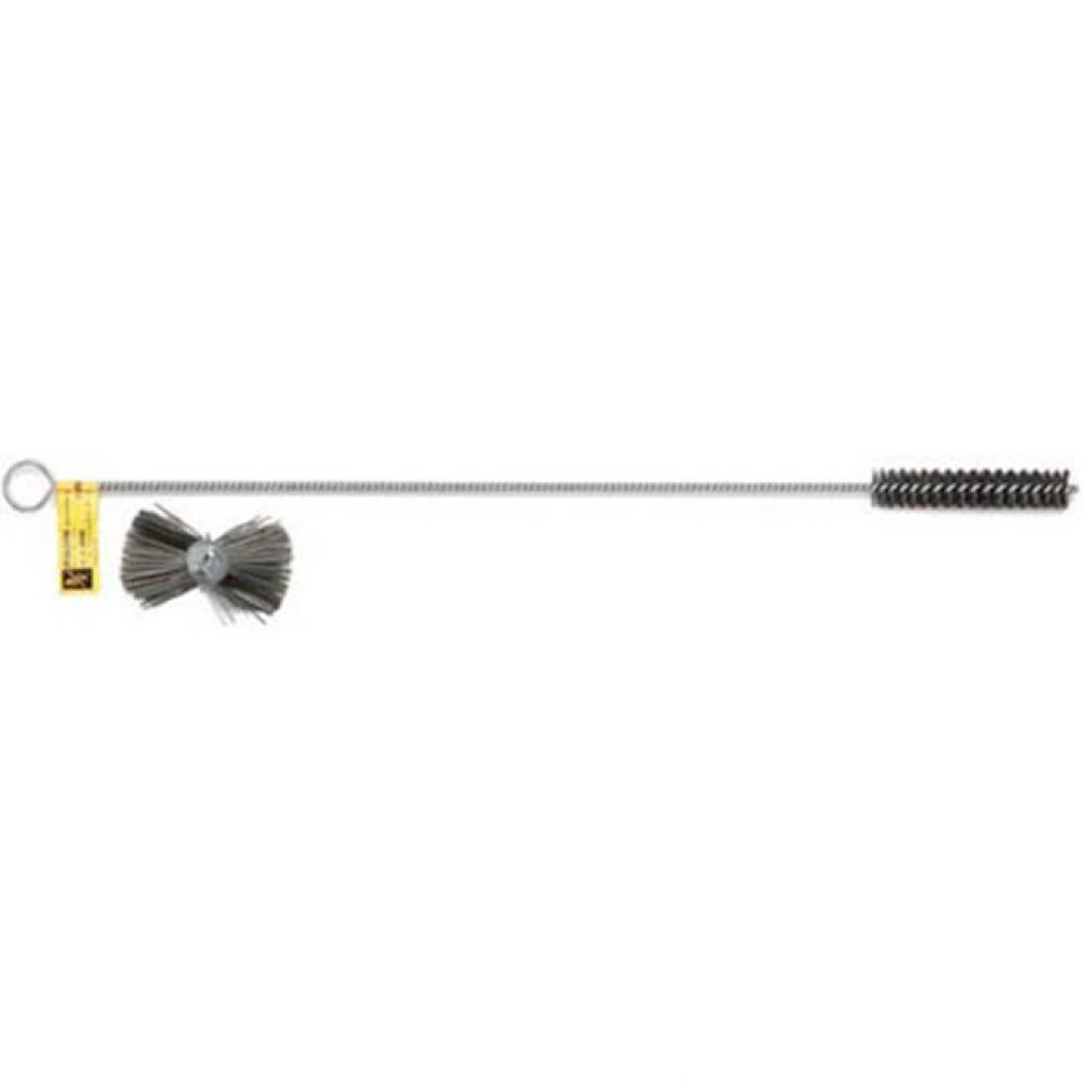 1/2'' X 1'', 48'' OAL, COLUMBIA BOILER BRUSH (FLAT)