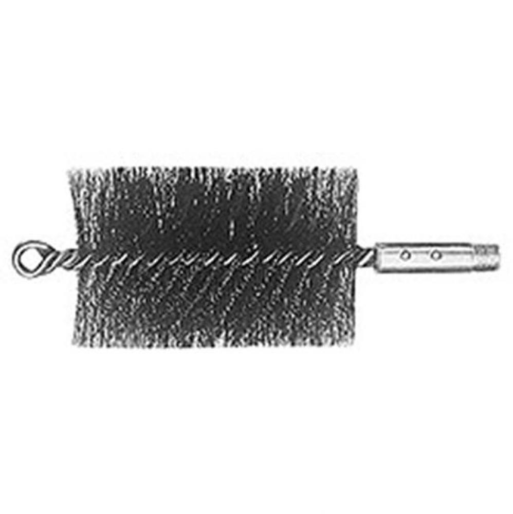 BOILER TUBE BRUSH, DS/DS, 2'' DIA