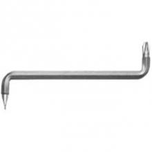 Mill Rose 72098 - HEX POWER SCREWDRIVER BITS, FLAT #6-8, 2/BAG