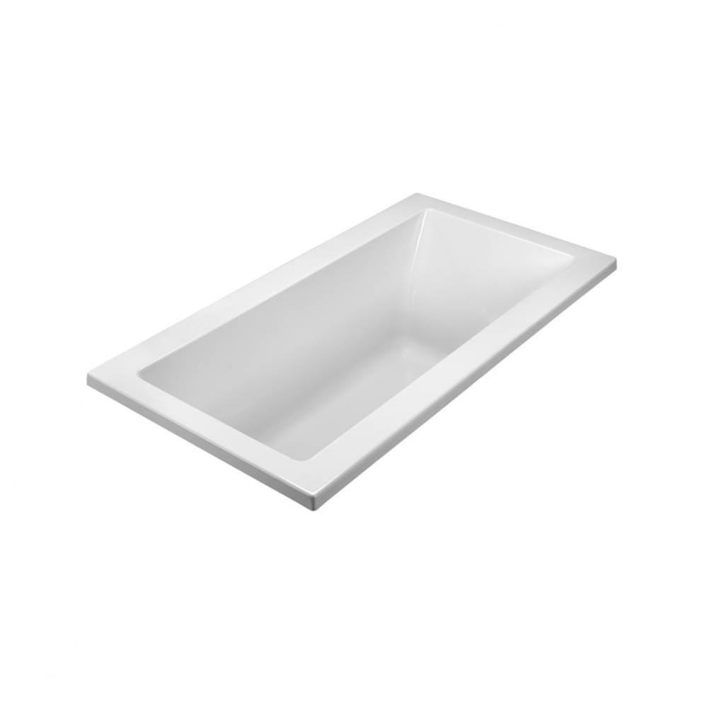 60X32 White Soaking Bath Undermount