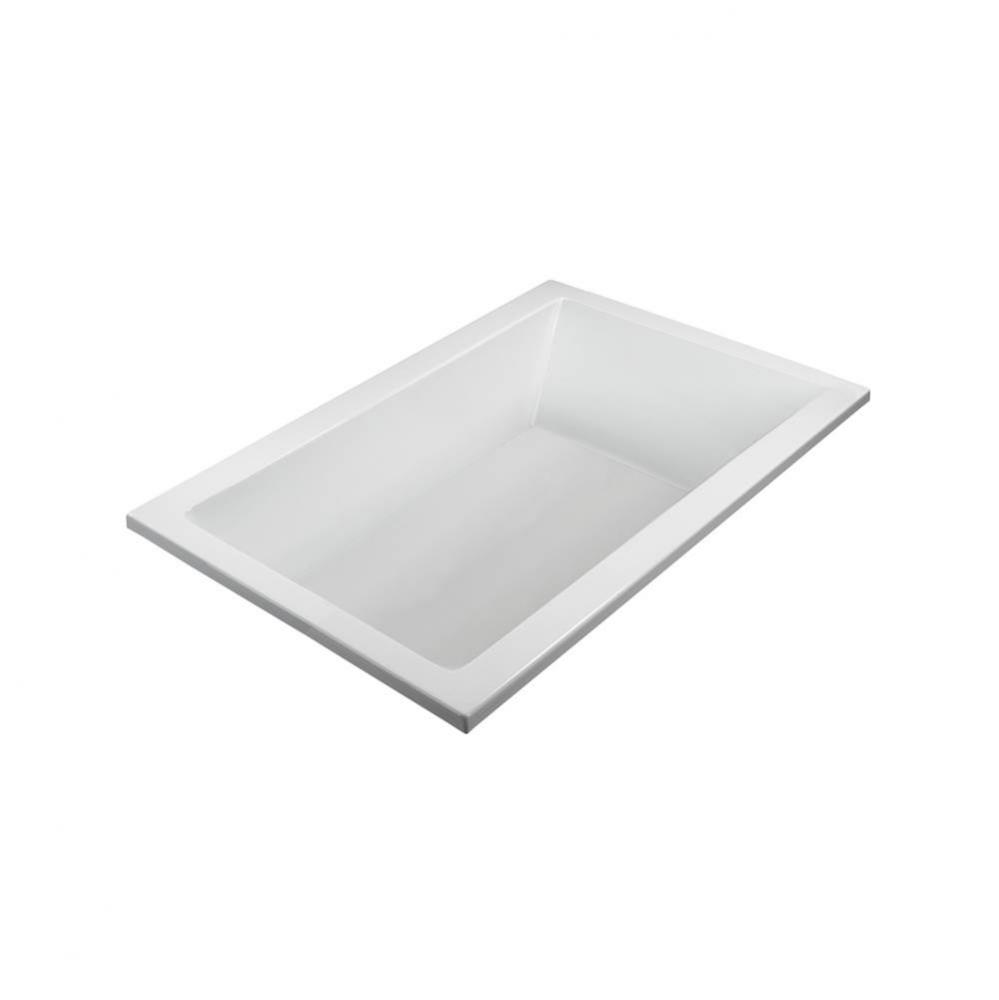 72X42 White  Soaking Bath Drop-In