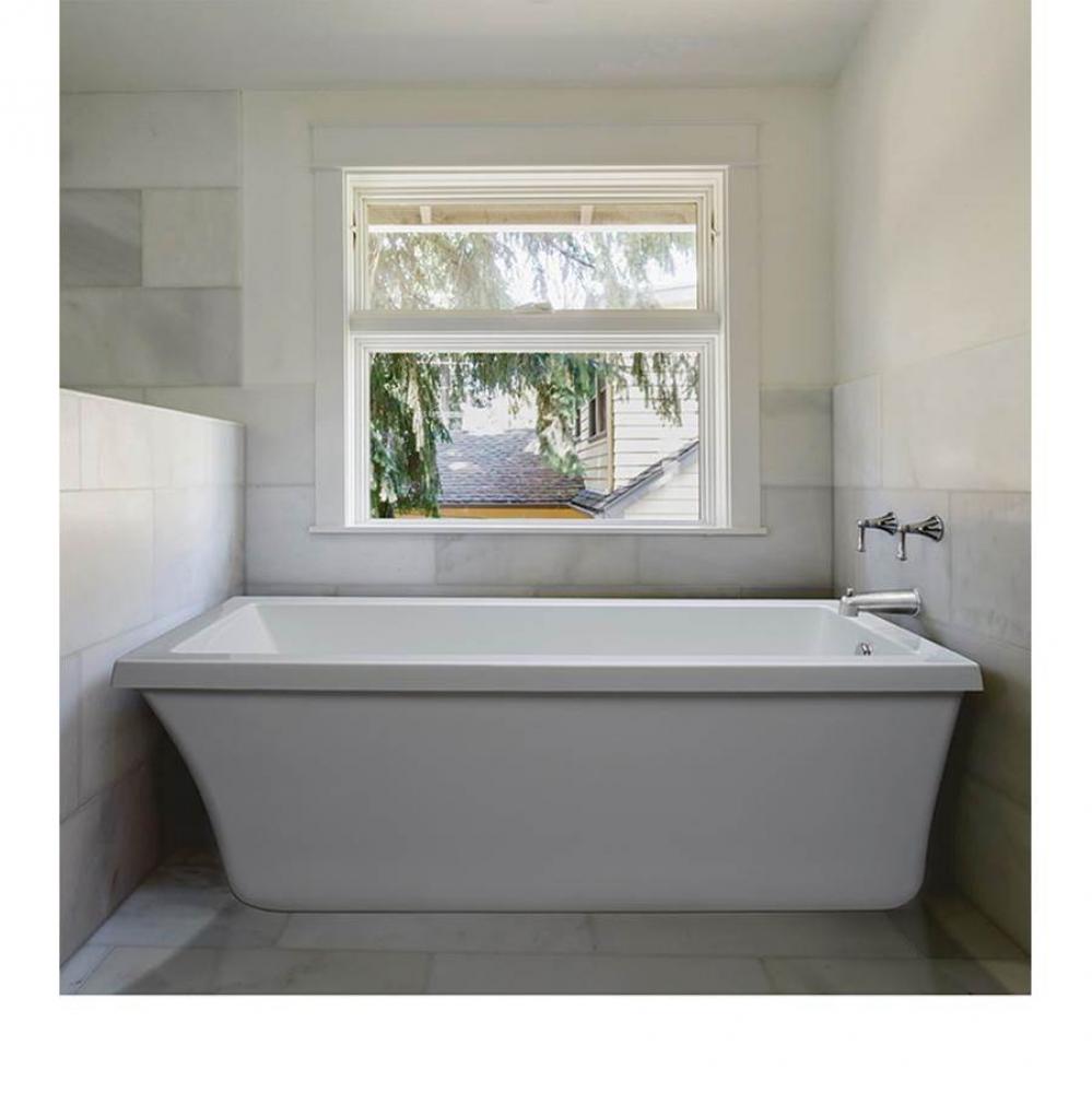 66X32 Biscuit Freestanding Soaking Tub